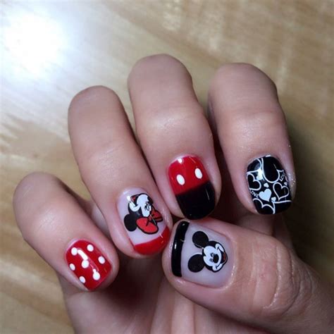 21 Mickey Mouse Nail Art Designs Ideas Design Trends Premium Psd