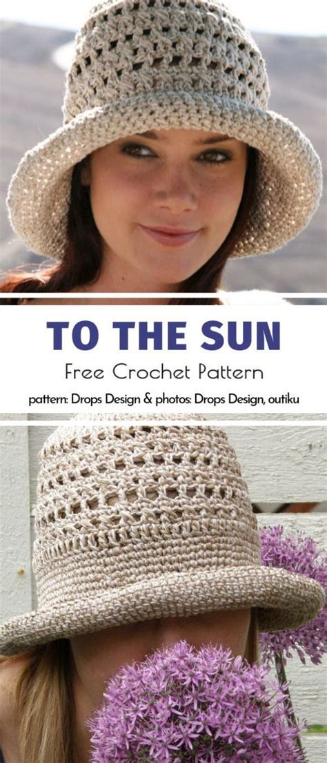 Gorgeous Crochet Sun Hats Free Patterns Your Crochet Crochet Hats