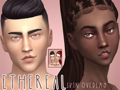The Sims 4 Ethereal Skin Skin Overlay Sims Sims 4 Cc