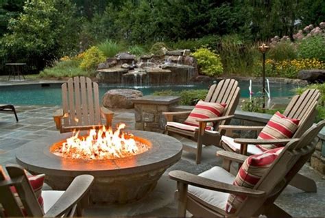 Instead, you'll want to spread all of the remaining logs and embers around and wait until they burn out before leaving the fire. Adirondack Chair Firepit Outdoor Patio Pavers Under Deck ...