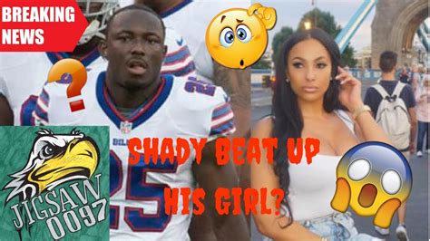 Lesean Mccoy Accused Of Beating Girlfriend Why Shady Why Youtube