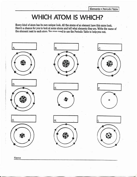 50 Bohr Atomic Models Worksheet Answers Chessmuseum Template Library