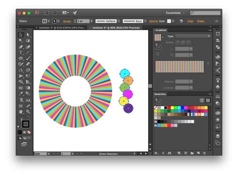 Adobe Illustrator How To Repeat A Gradient Multiple Times In