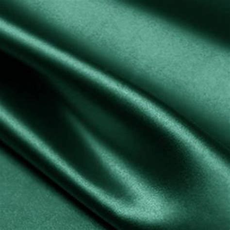 Dark Green Plain Satin Dark Green Silk Fabric Indian Silk Etsy