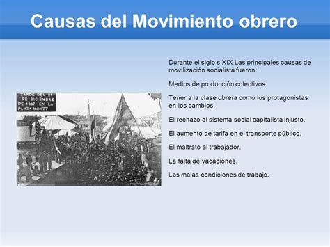 Movimiento Obrero En El Siglo Xx Resumen Con Vídeos