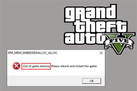 Top 5 Methods to Fix GTA 5 Out of Game Memory