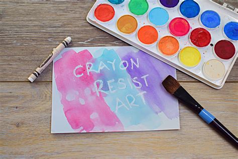How To Make Crayon Resist Art 2024 Entertain Your Toddler Making
