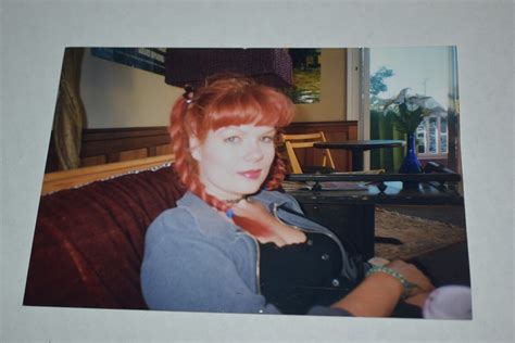Busty Redhead Woman Pigtails Candid Vintage Photograph H Ebay