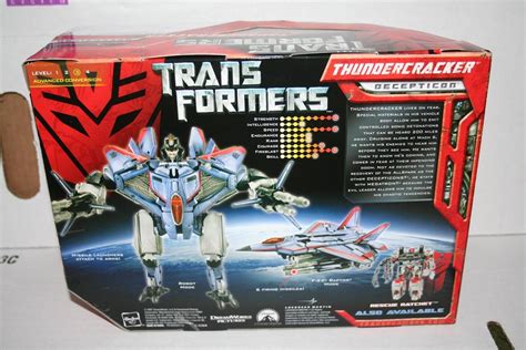 Transformers Movie Toys 2007 Thundercracker Voyager Class Figure