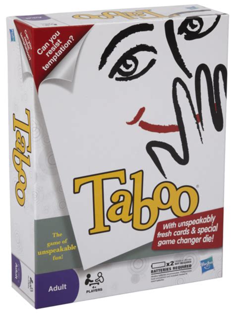 Hasbro Taboo Game Review And Giveaway Who Said Nothing In Life Is Free