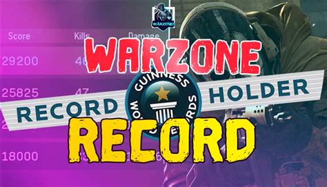 Call Of Duty Warzone Kill Records Quads Trios Dous Solo Warzonei