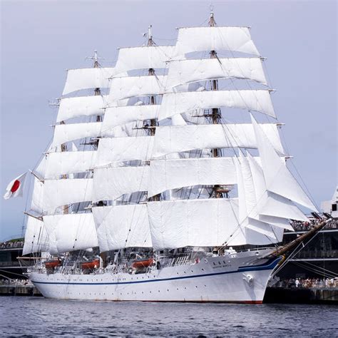 Japanese Training Sailing Ship Nippon Maru Returns To Hilo Hawaii