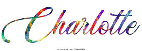 443 Charlotte Name Images Stock Photos And Vectors Shutterstock