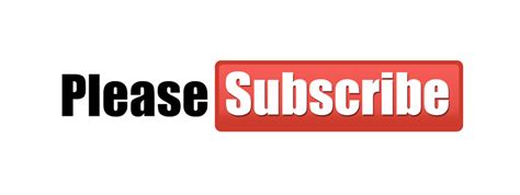 Please Subscribe Png