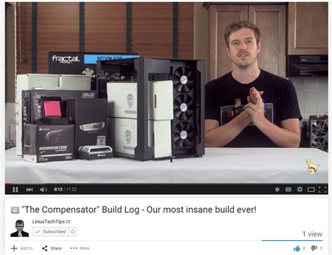 The Compensator Build Log Ltt Official Linus Tech Tips