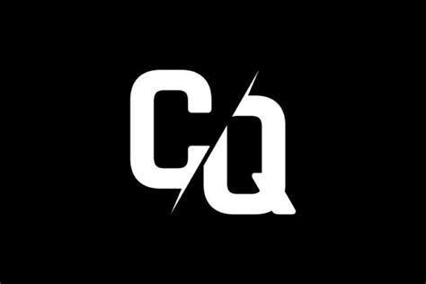 Monogram Cq Logo Gráfico Por Greenlines Studios · Creative Fabrica