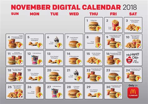 Deal Mcdonalds 30 Days 30 Deals With Mymaccas App Frugal Feeds