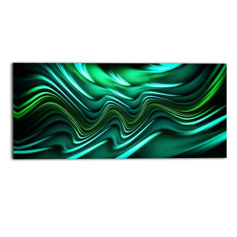 Designart Emerald Energy Green Graphic Art On Wrapped Canvas And Reviews
