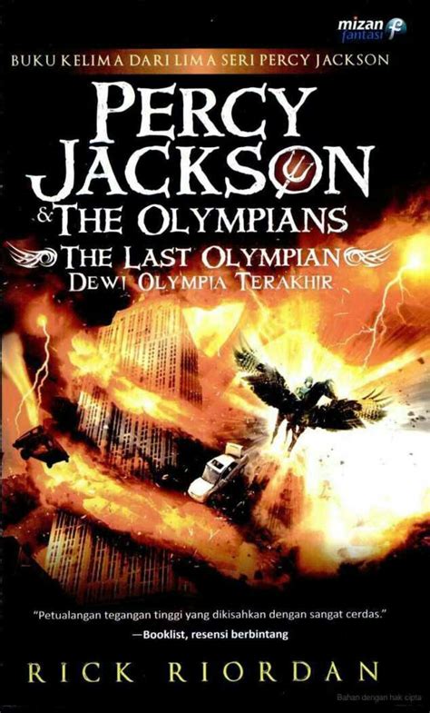 The Last Olympian Dewi Olympia Terakhir By Rick Riordan Overpdf