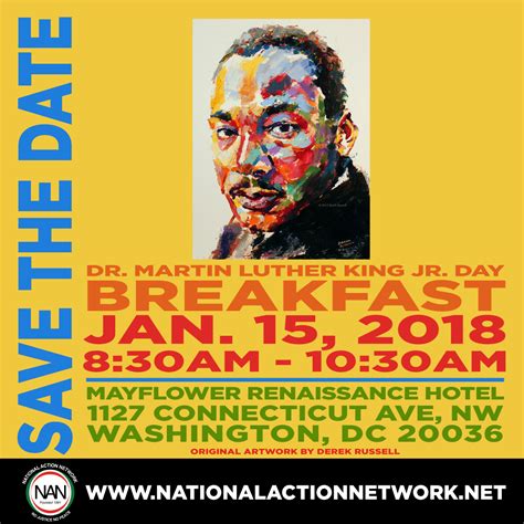 dr martin luther king jr day breakfast 2018 nan