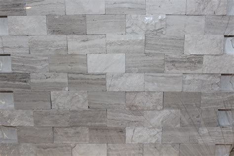 Cci 12 In X 12 In Grey Marble Split Face Natural Stone Wall Tile Item