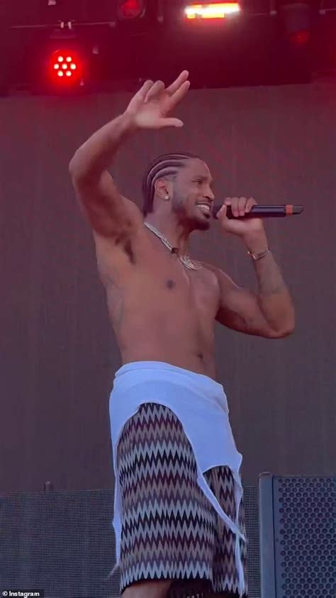 Trey Songz Stuns Fans As He Rips His Shirt And Strips Mid Performance