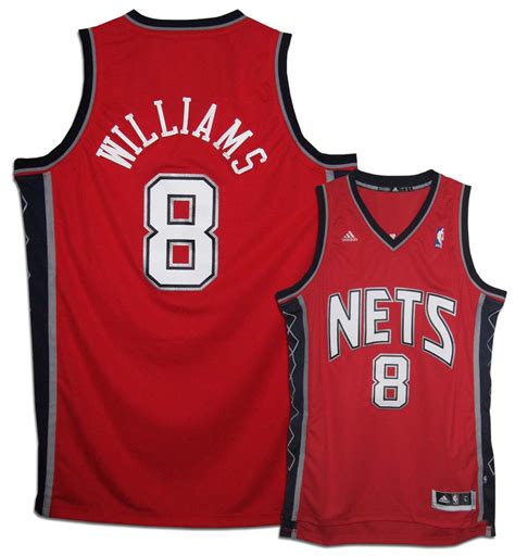 The brooklyn nets are an american professional basketball team based in the new york city borough of brooklyn. Adidas Deron Williams New Jersey Nets 8 Youth Revolution ...