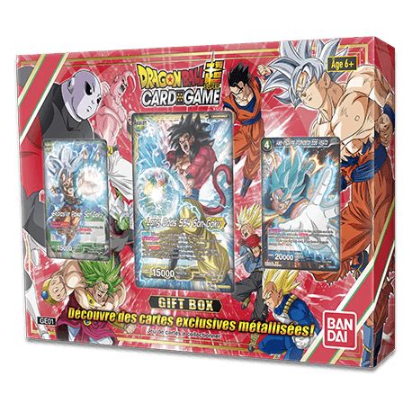 What are gifts in dragon ball z: Dragon Ball Super - Gift Box - The Mana Shop