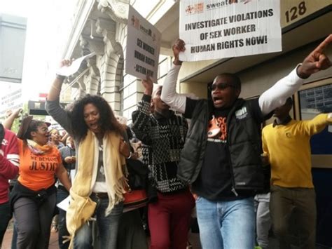 Cape Town Protests Against The Murder Of Sex Workers