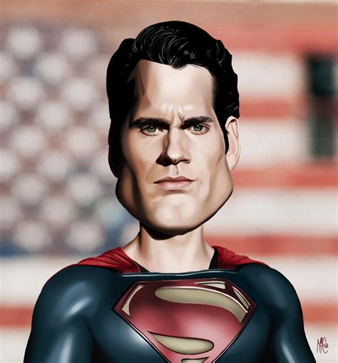 Superman Caricature By Mattspaintings On Deviantart