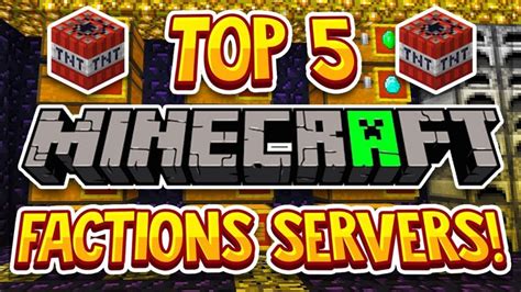 Top 5 New Factions Servers In 2023 Best Minecraft Factions Servers