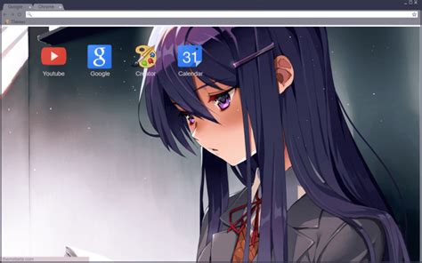 Yuri Ddlc Chrome Theme Themebeta