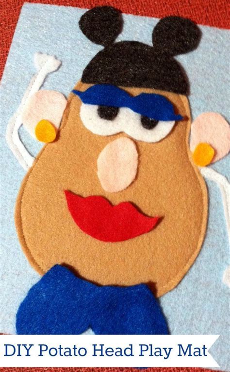 Make Your Own Mr Potato Head Play Mat Great For Road Trips With Kids