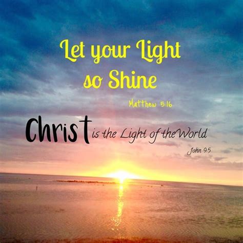 Christ Is The Light Of The World