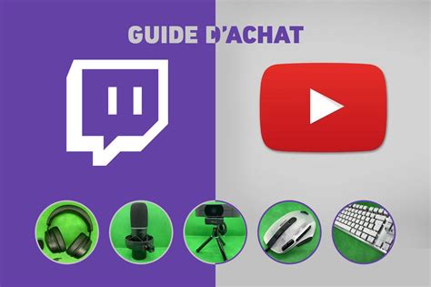 Guide Achat Stream Twitch Youtube