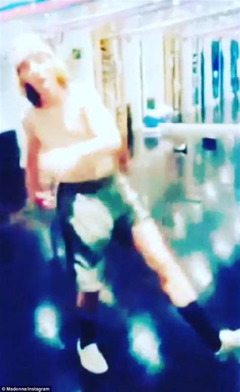 Madonna Continues To Promote Her Latest Album By Sharing Video Of Son Rocco Break Dancing