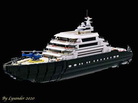 Lego Luxury Yacht Lego Boat Lego Lego Ship