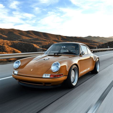 I drove a burnt orange oldsmobile for a while once that had a tan interior. This Burnt Orange Custom Porsche Is What Automotive ...
