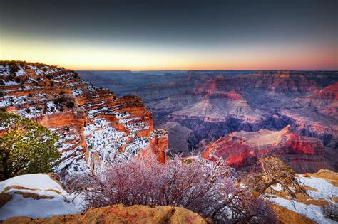 Winter South Rim Grand Canyon National Park Photograph By Bruce Beck