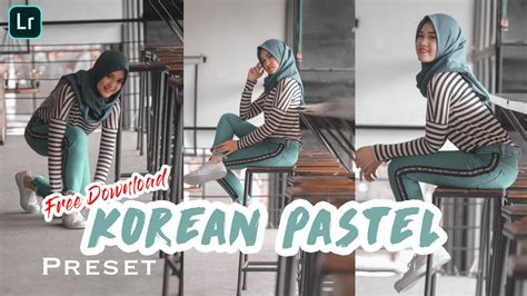 The korean tone presets made for indoor or outdoor pics, gives your pics a warm and cosy glow. Korean Pastel Preset Lightroom | Free Lightroom Preset ...