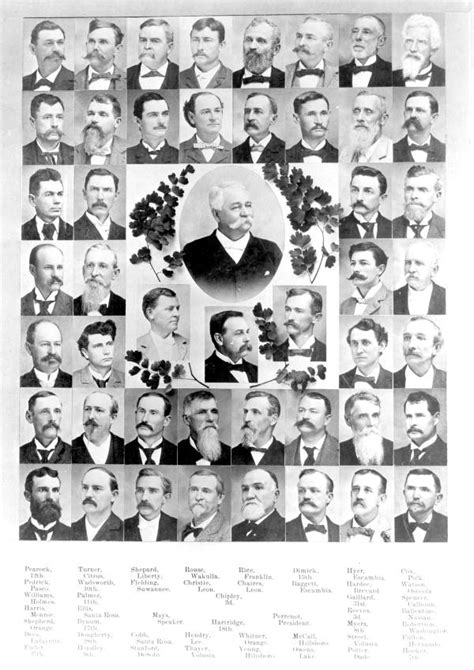 Florida Memory • Portraits Of Some Members From The Florida Legislative