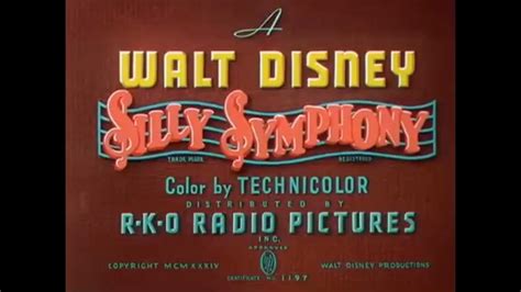 Silly Symphonies The Tortoise And The Hare 1935 Recreated Rko