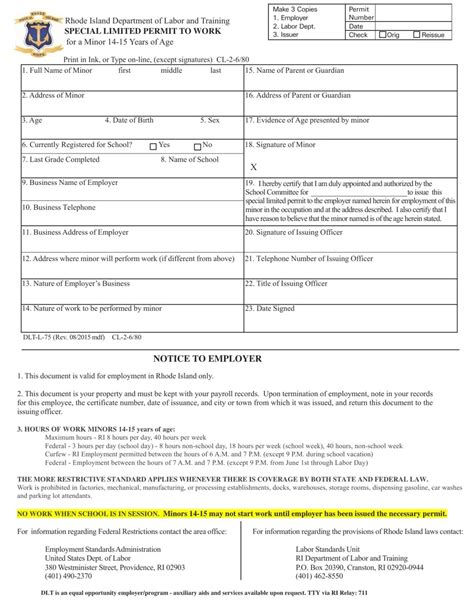 Work Permits For Nc Minors The Key To Unlocking Employment Opportunities
