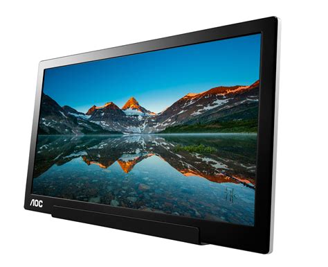 Aoc I1601fwux 16 Portable Usb C Monitor Debuts Benchmark Reviews
