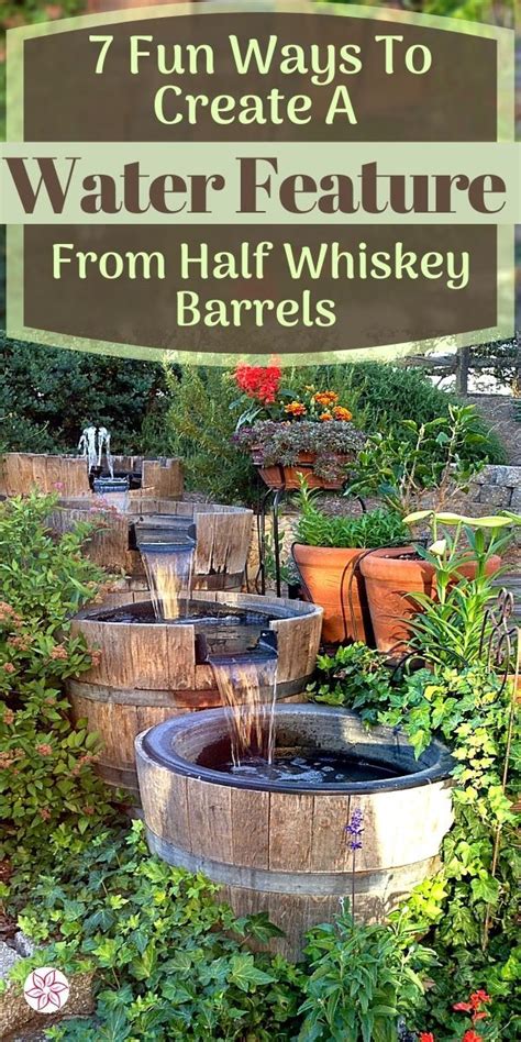 Are You Looking For Inspired Ways To Transform Your Half Whiskey Barrel