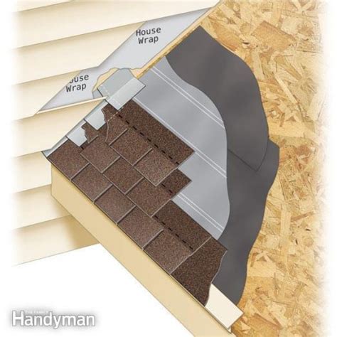 Roofing How To Install Step Flashing Family Handyman