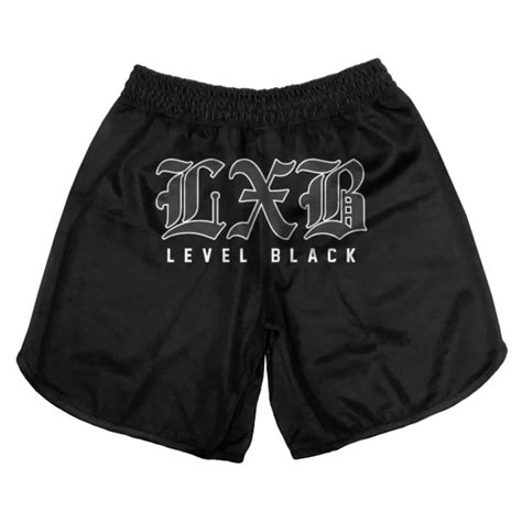 anti jitsu training shorts lxb