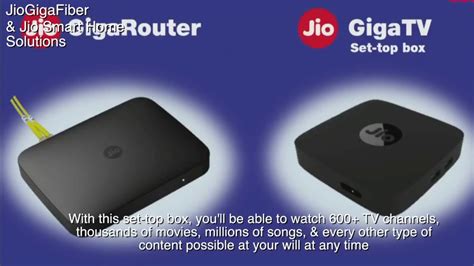 Jio Gigafiber Ftth Broadband 1gb Speed Jio Giga Tv Setup Box 4k Vr