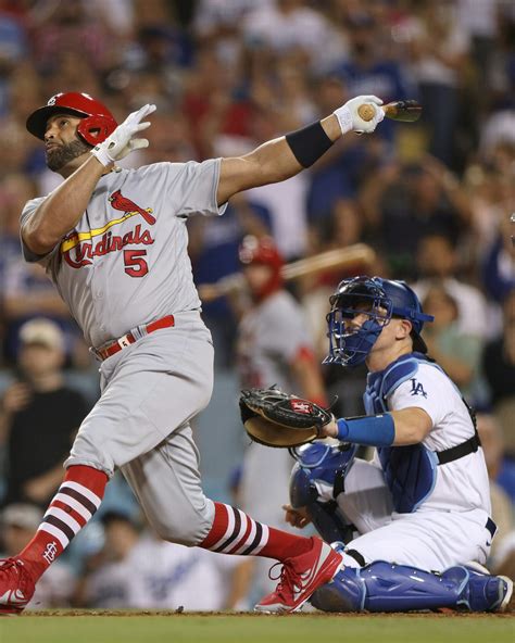 The Spirit Of St Louis Albert Pujols Joins The 700 Club In A Cardinal