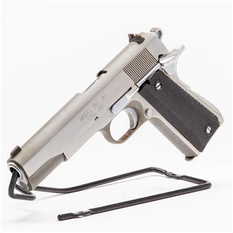 Springfield Armory 1911 A1 Stainless For Sale Used Good Condition